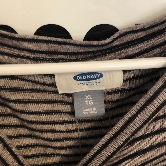 Old navy striped long-sleeve pocket tee - Picture 3 of 3